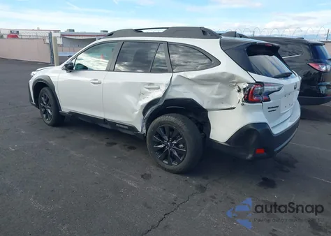 2025 Subaru Outback Onyx Edition из США, поврежденный, VIN 4S4BTALC7S3206988